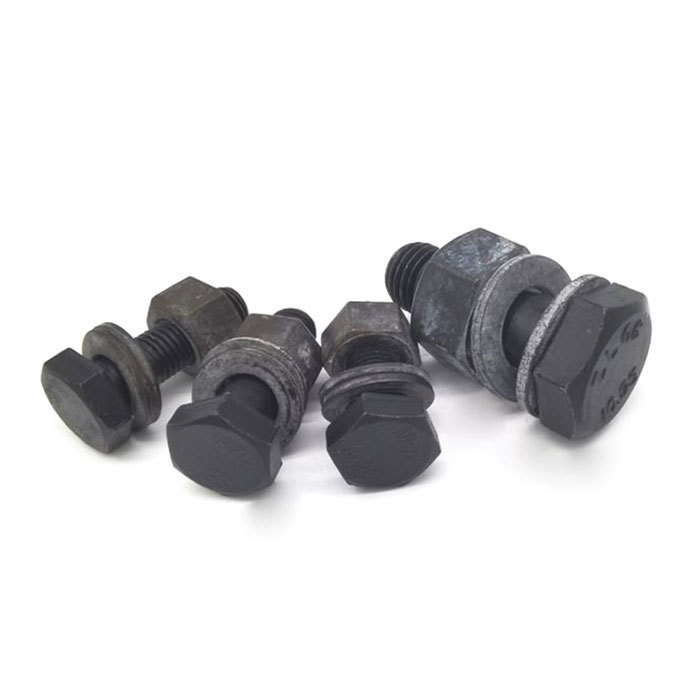 High-strength large hexagonal head bolts for steel structures